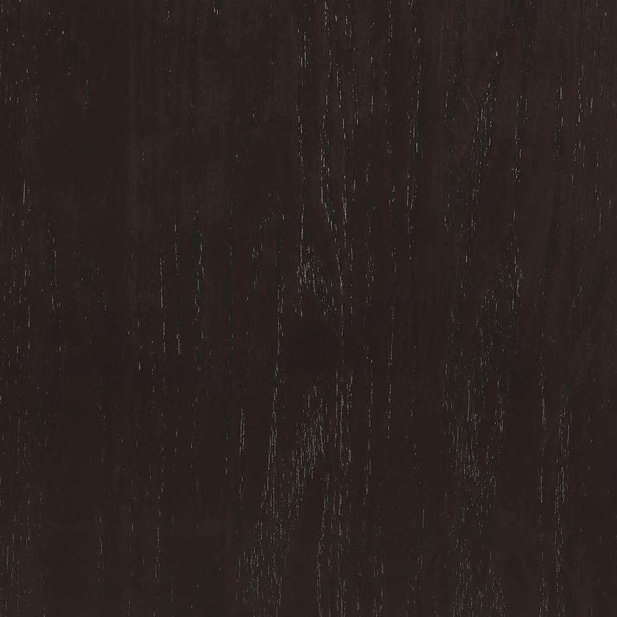 Lavon Oval 60-inch Wood Extension Leaf Dining Table Espresso