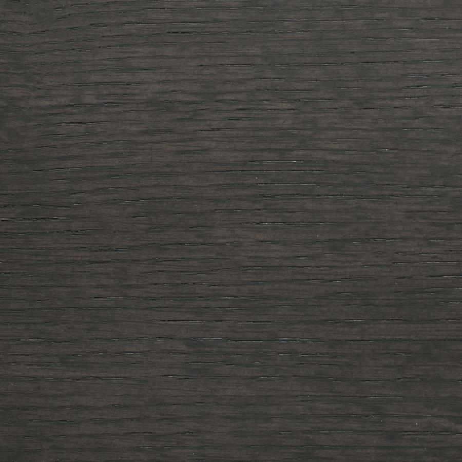 Dalila Fabric Upholstered Wood Dining Bench Dark Grey