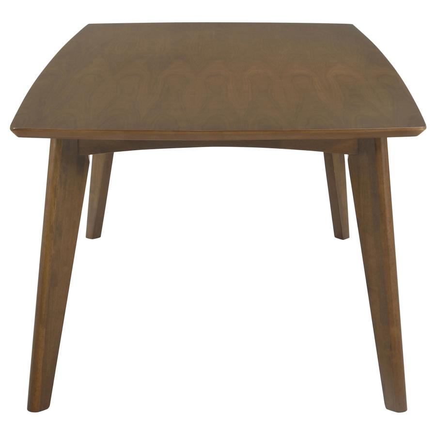 Malone Rectangular 78-inch Wood Dining Table Dark Walnut