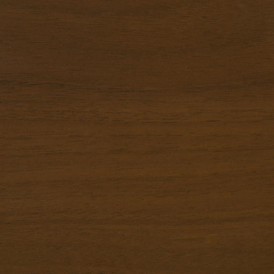 Malone Padded Wood Dining Arm Chair Dark Walnut (Set of 2)