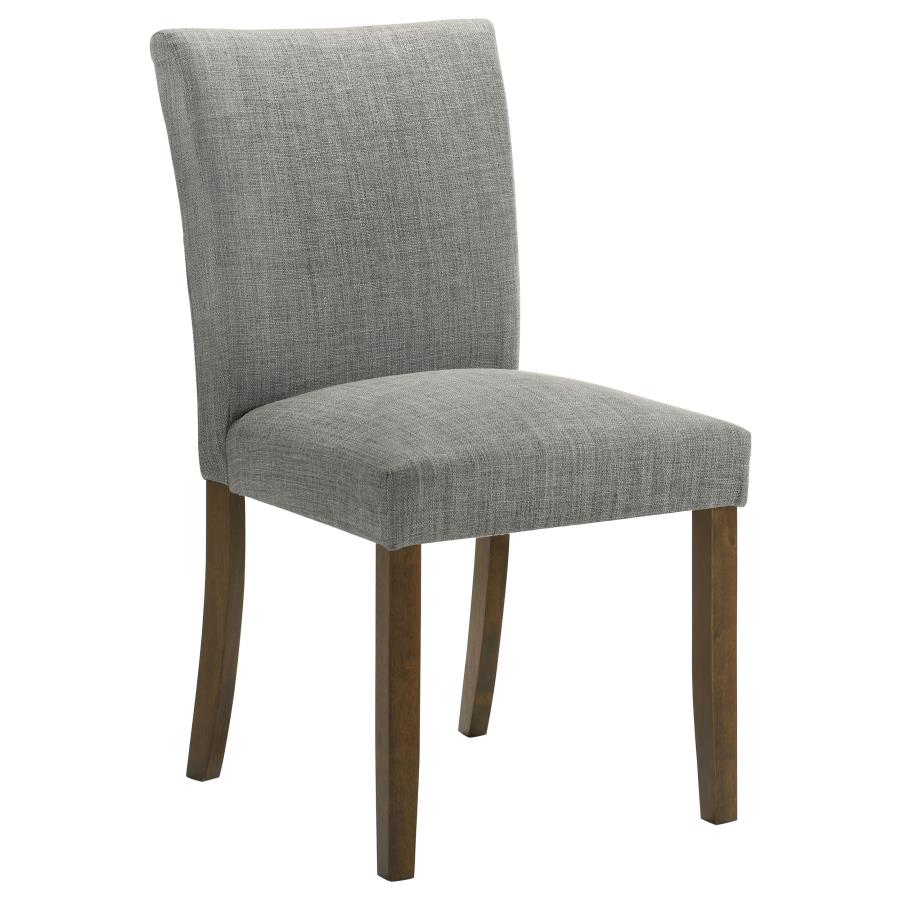 Paxton Upholstered Dining Side Chair Grey (Set of 2)