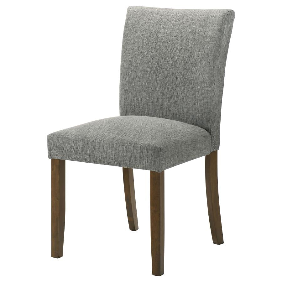 Paxton Upholstered Dining Side Chair Grey (Set of 2)