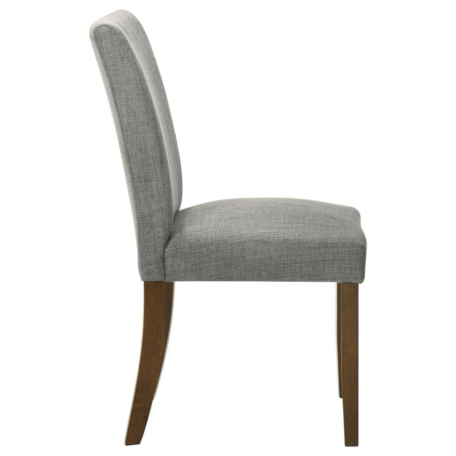 Paxton Upholstered Dining Side Chair Grey (Set of 2)