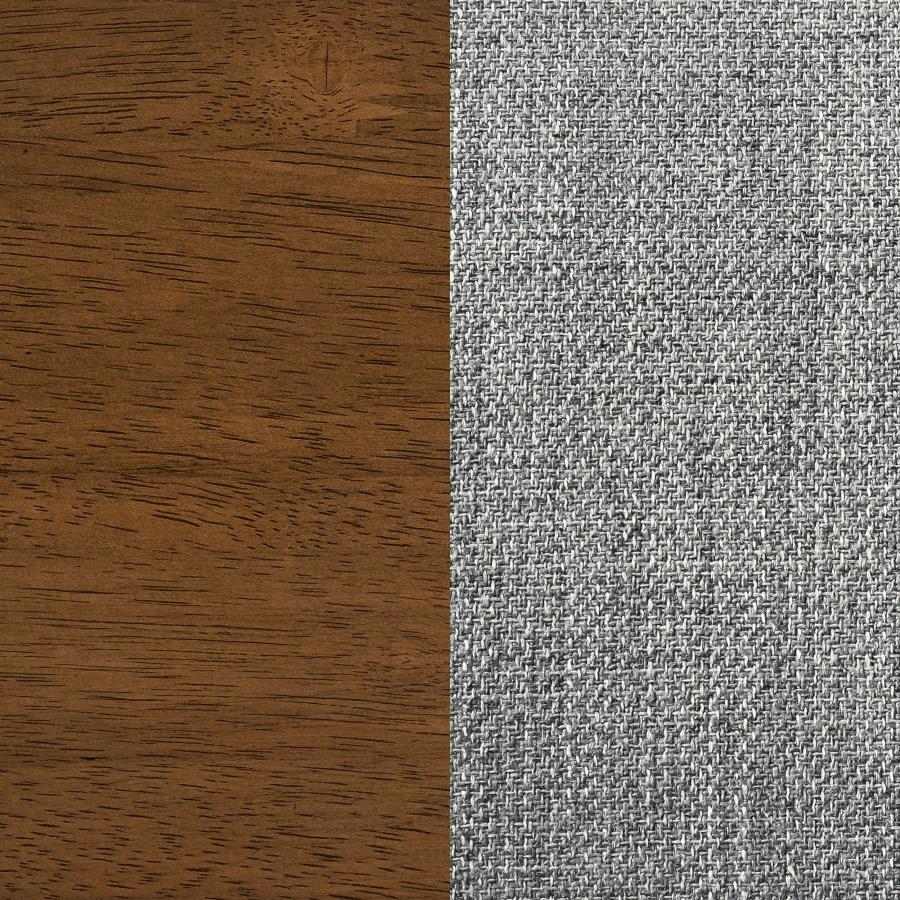 Paxton Upholstered Dining Side Chair Grey (Set of 2)