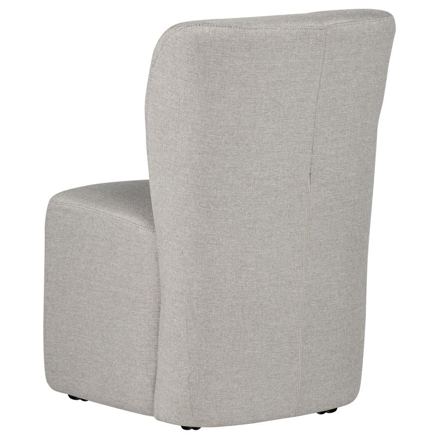 Jaelynn Upholstered Dining Side Chair Beige (Set of 2)