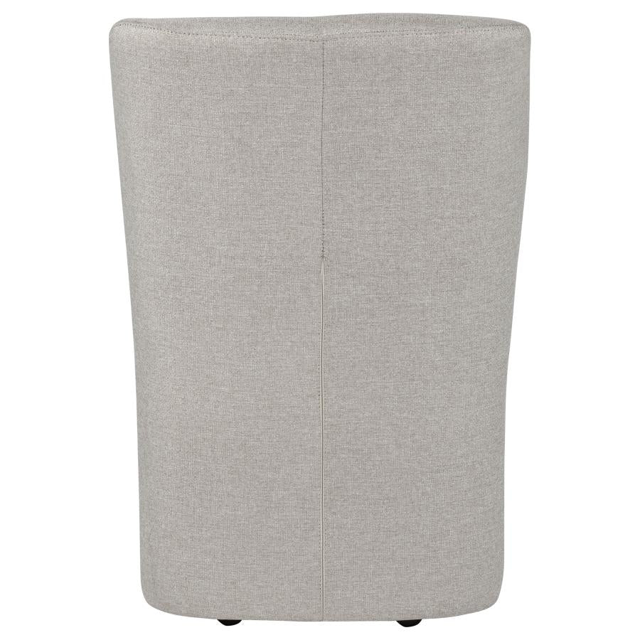 Jaelynn Upholstered Dining Side Chair Beige (Set of 2)