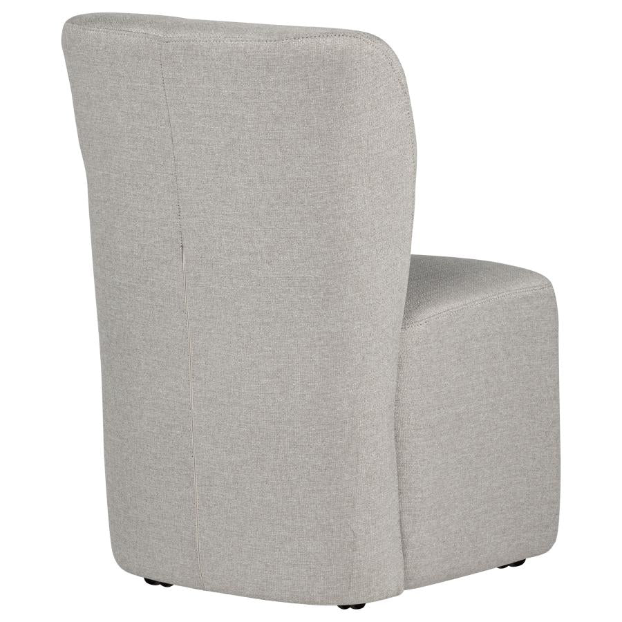 Jaelynn Upholstered Dining Side Chair Beige (Set of 2)