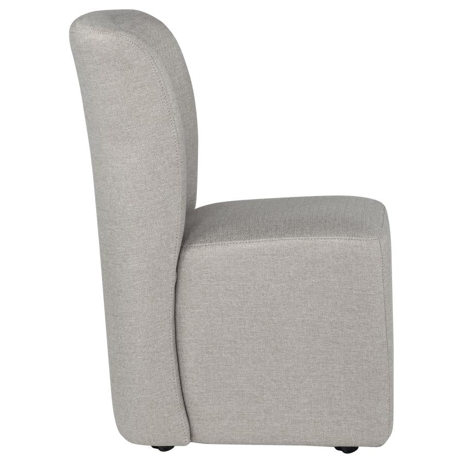 Jaelynn Upholstered Dining Side Chair Beige (Set of 2)
