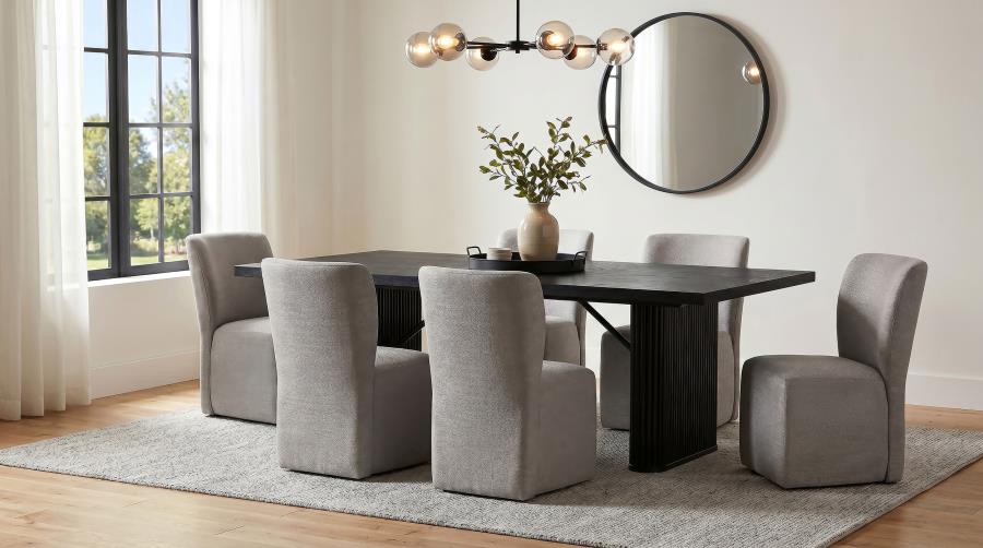 Jaelynn Upholstered Dining Side Chair Beige (Set of 2)