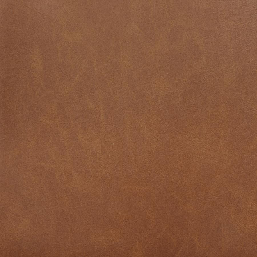 Tegan Faux Leather Upholstered Dining Side Chair Cognac (Set of 2)