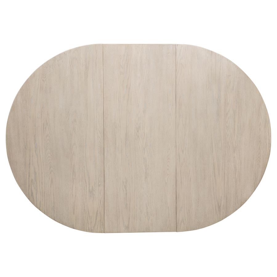 Orrison 5-piece Oval 62-inch Extension Leaf Dining Set Linen