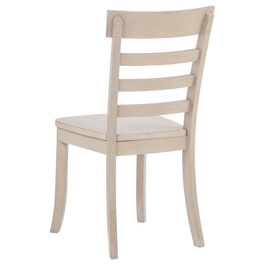 Orrison 7-piece Oval 62-inch Extension Leaf Dining Set Linen
