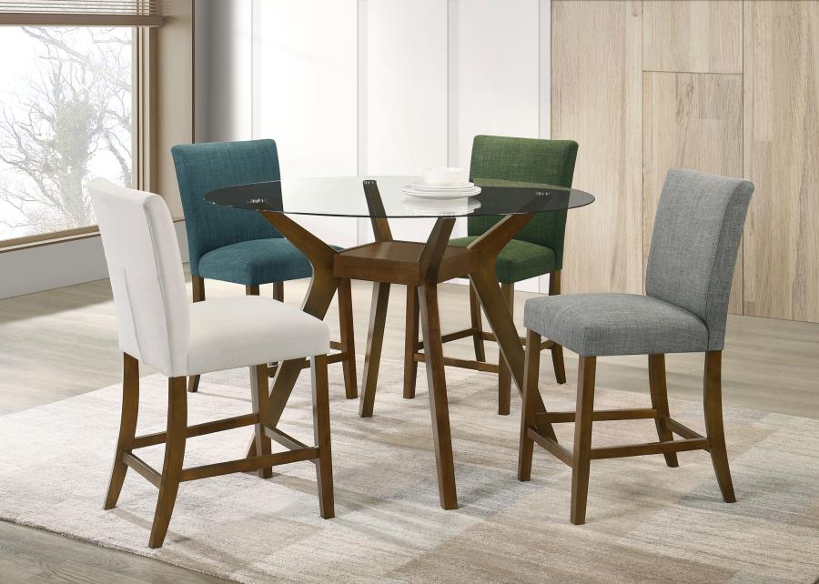 Paxton Upholstered Counter Height Dining Chair Beige (Set of 2)