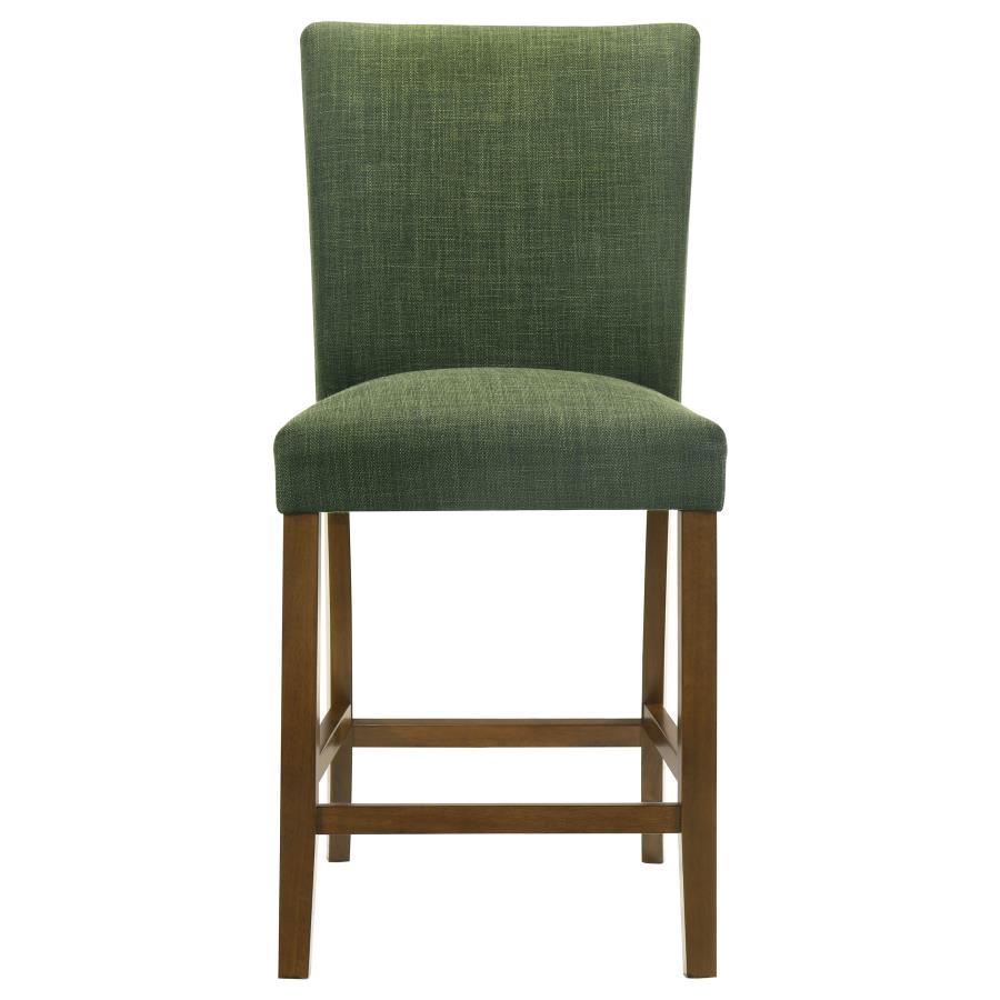 Paxton Upholstered Counter Height Dining Chair Green (Set of 2)