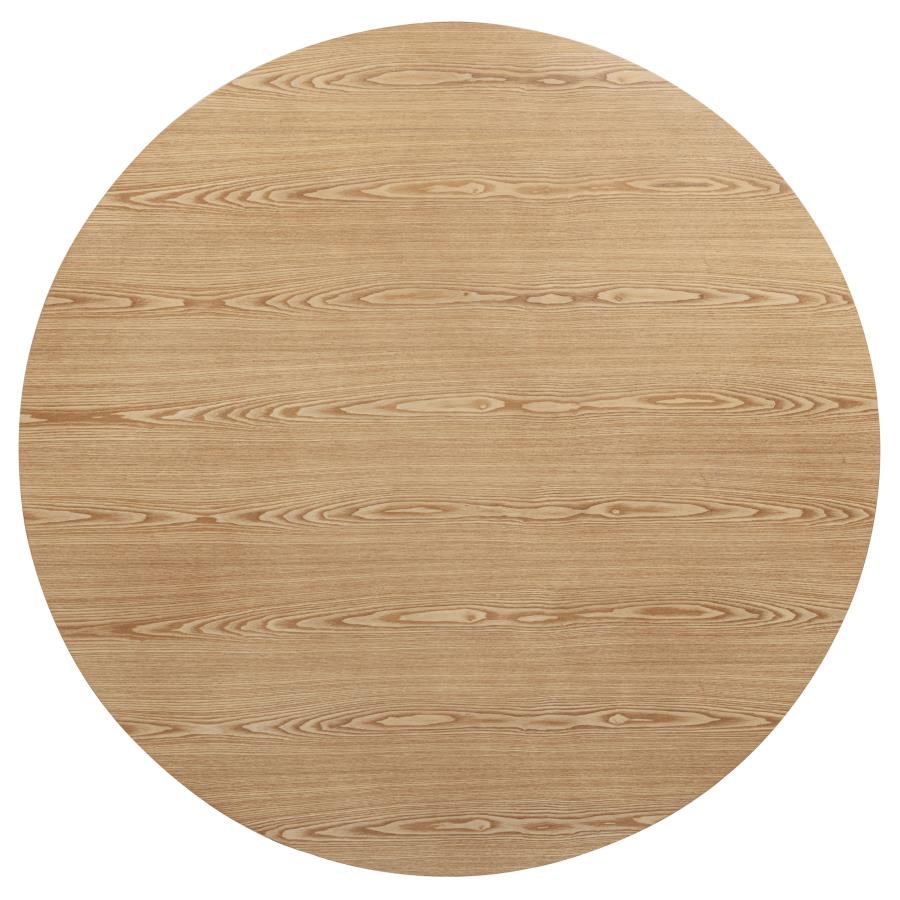 Andrews 5-piece Round Counter Height Dining Set Light Ash