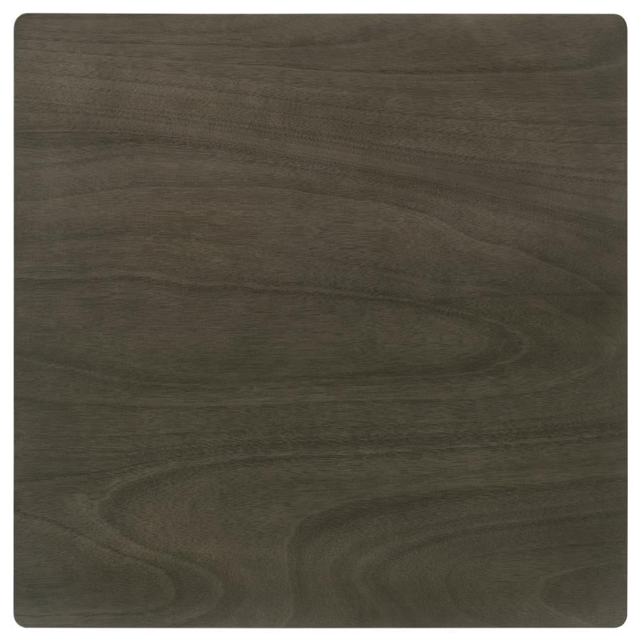 Parkwood 5-piece Square Dining Table Set Dark Ash Brown