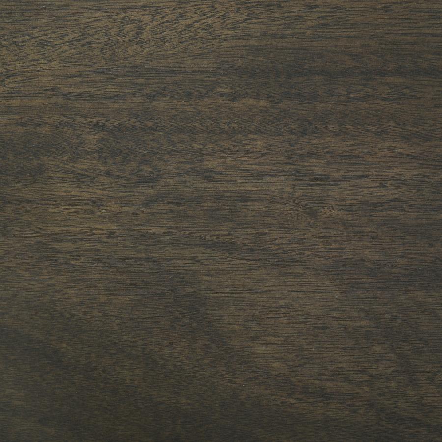 Parkwood 5-piece Square Dining Table Set Dark Ash Brown