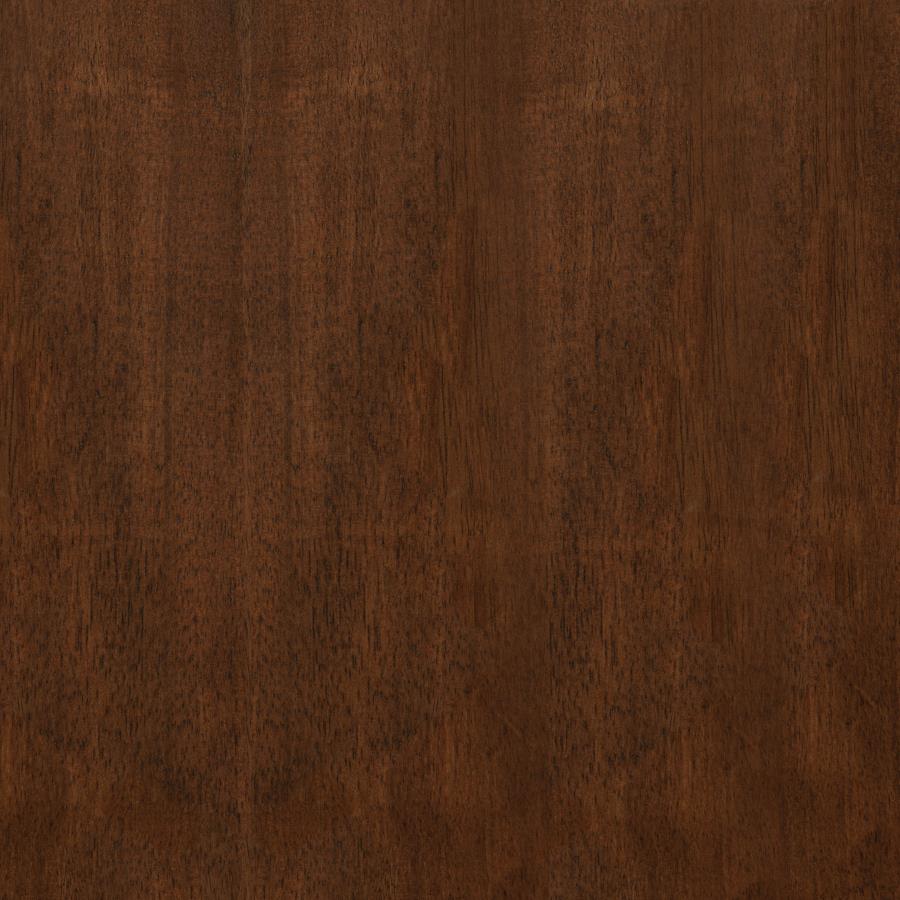 Hamlyn 5-piece Round Wood Dining Set Walnut