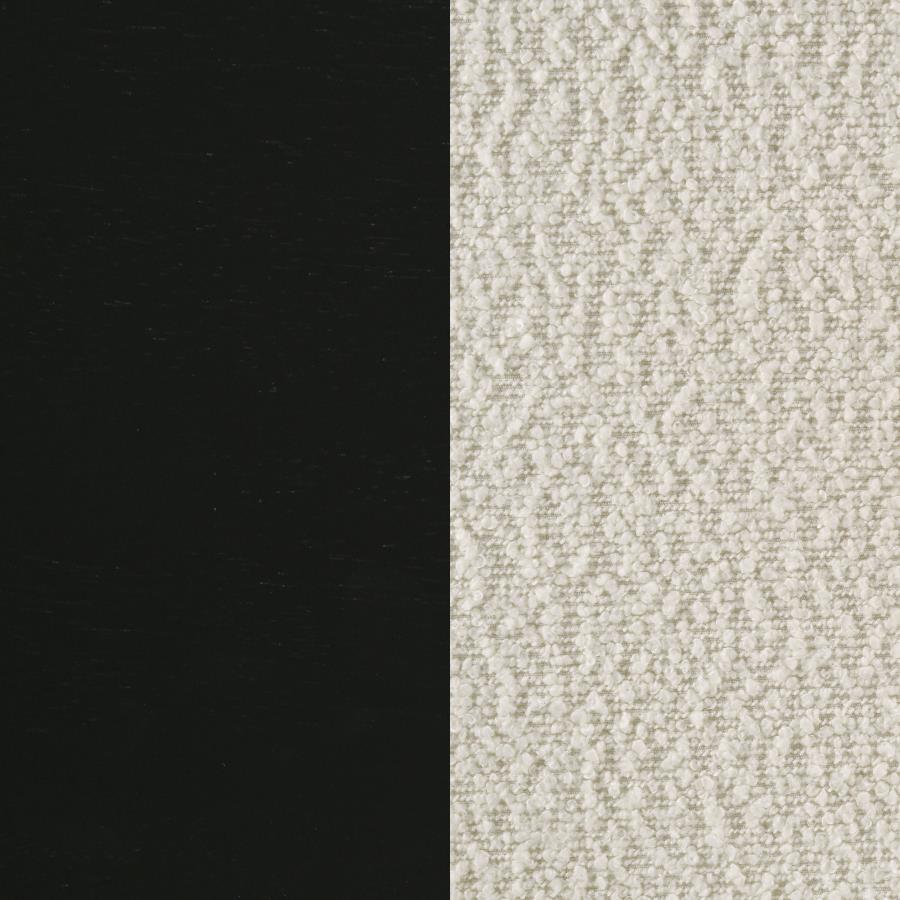 Kehoe Upholstered Counter Height Chair Cream and Black (Set of 2)