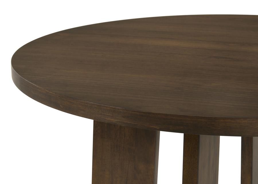 Strouse 5-piece Dining Set Walnut