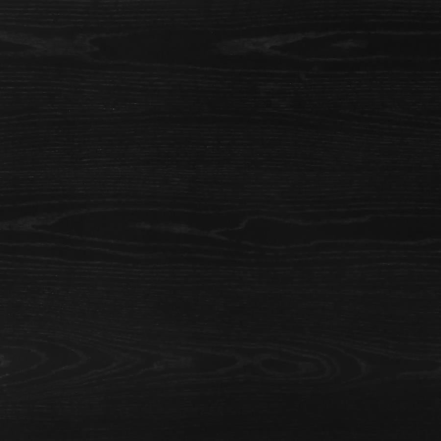 Decker 82-inch Rectangular Wood Dining Table Black