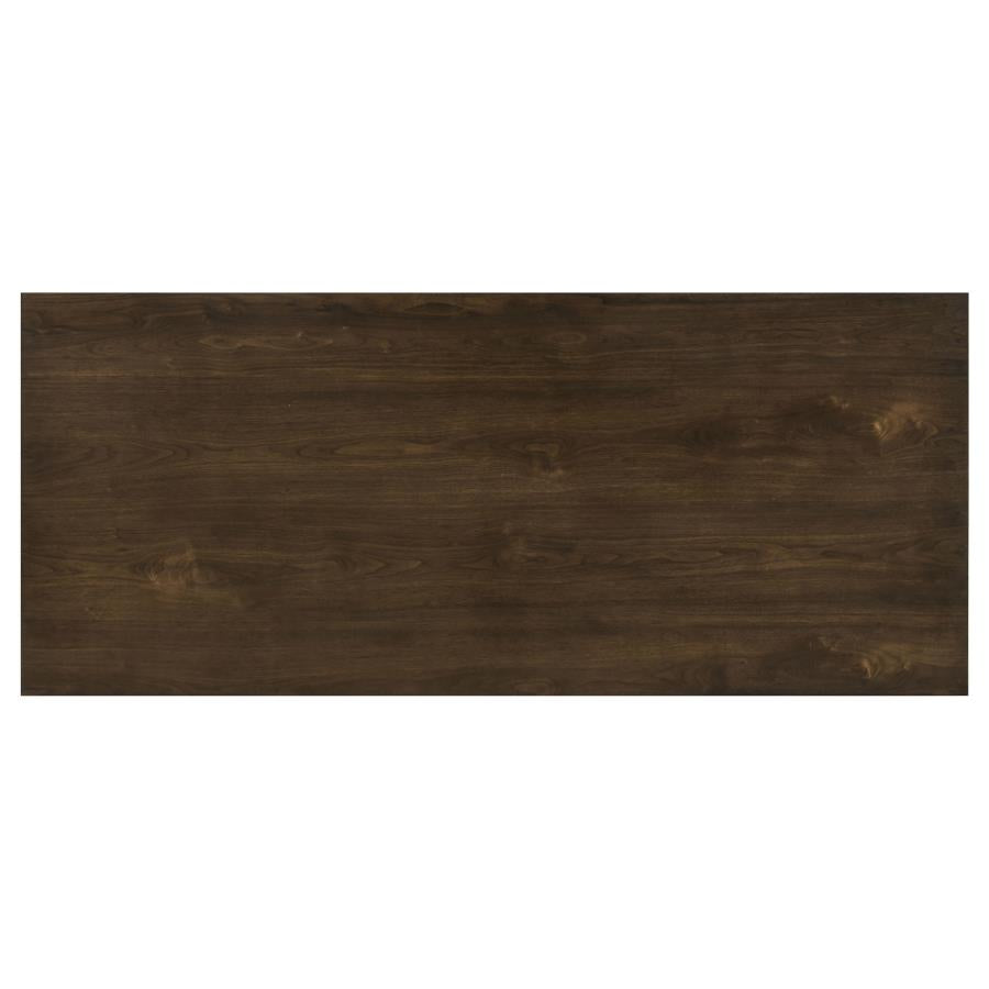 Decker 7-piece 82-inch Rectangular Dining Set Cream and Walnut