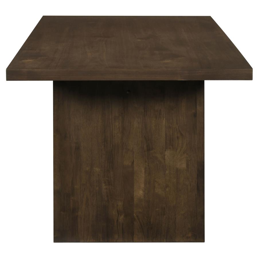 Decker 7-piece 82-inch Rectangular Dining Set Grey and Walnut