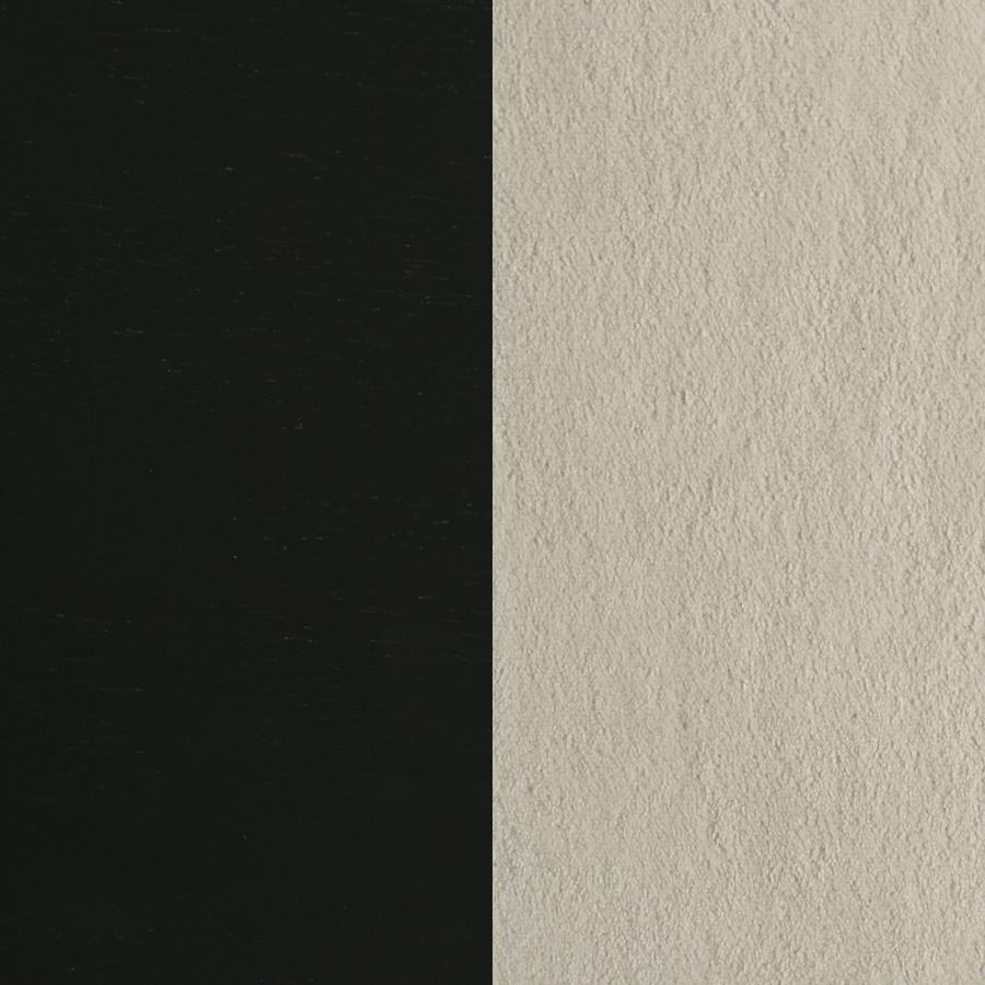 Redbridge Upholstered Counter Chair Cream and Black (Set of 2)