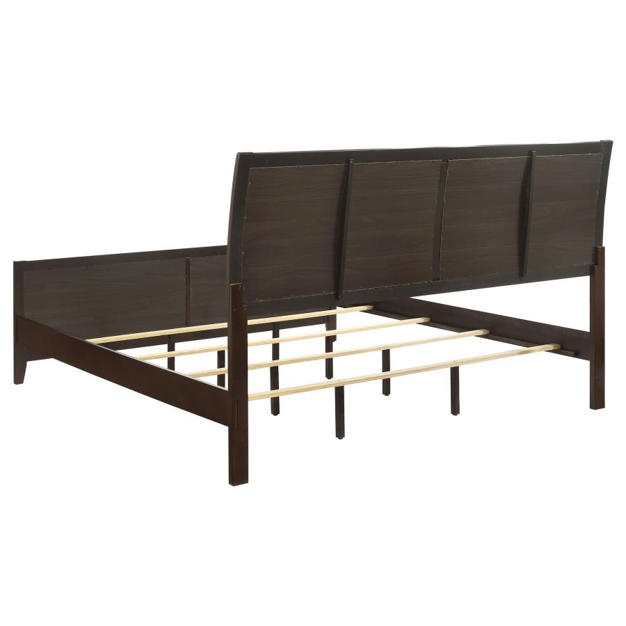 Carlton 4-piece Eastern King Bedroom Set Cappuccino