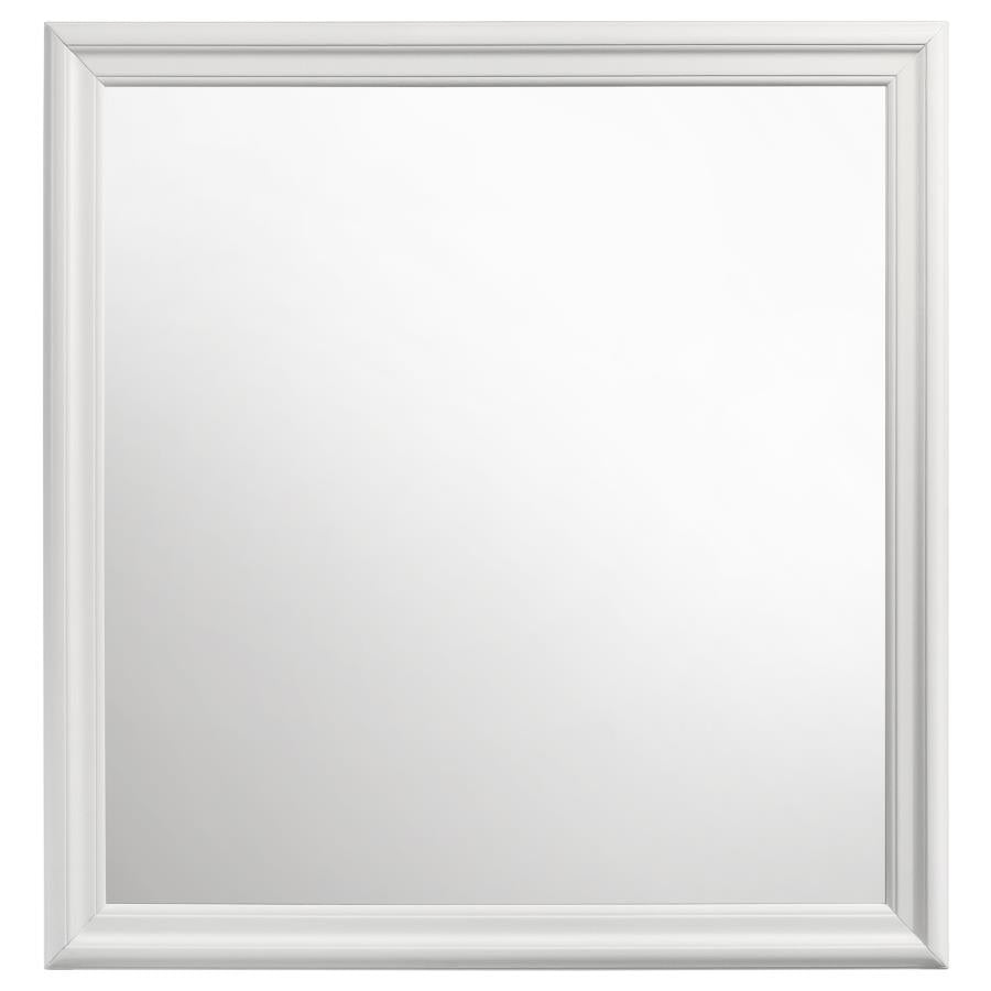 Louis Philippe 4-piece Full Bedroom Set White