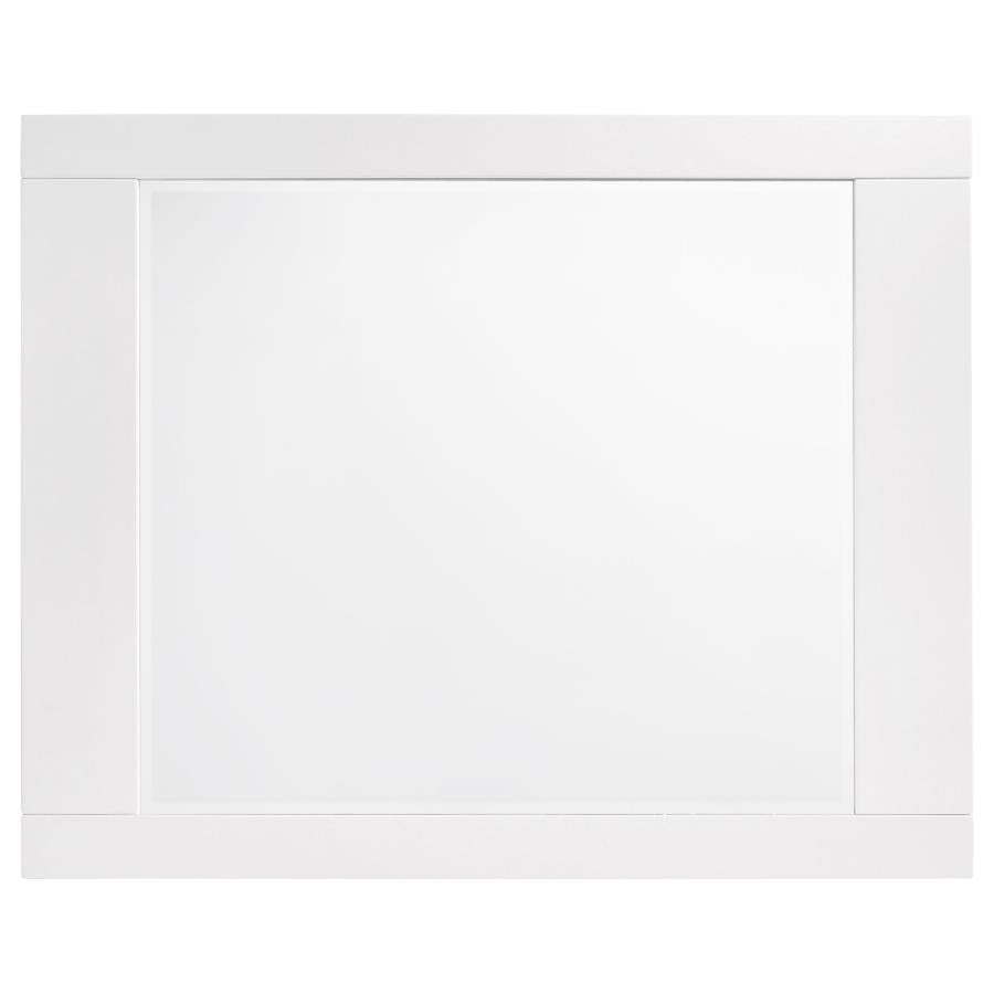 Felicity 5-piece Queen Bedroom Set White High Gloss