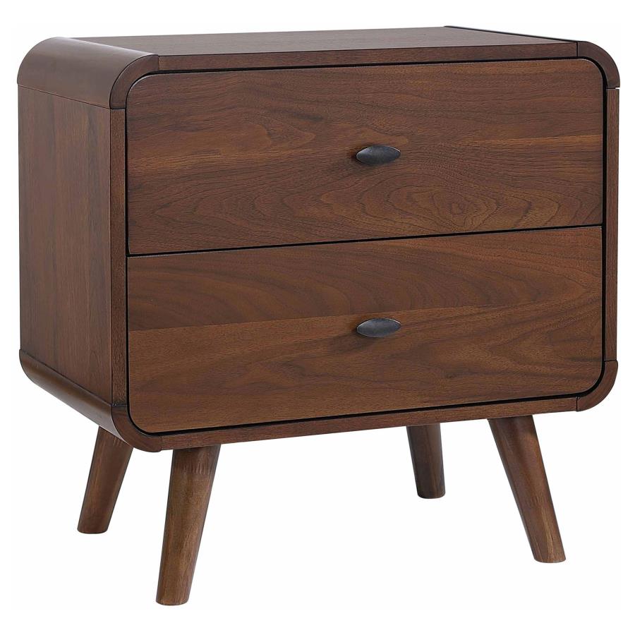 Robyn 5-piece Queen Bedroom Set Dark Walnut