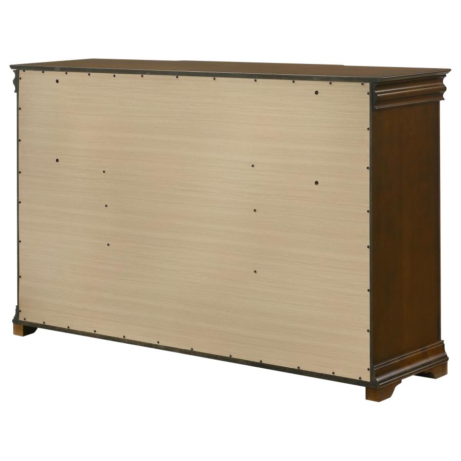 Garland 9-drawer Bedroom Dresser Cabinet Brown Cherry