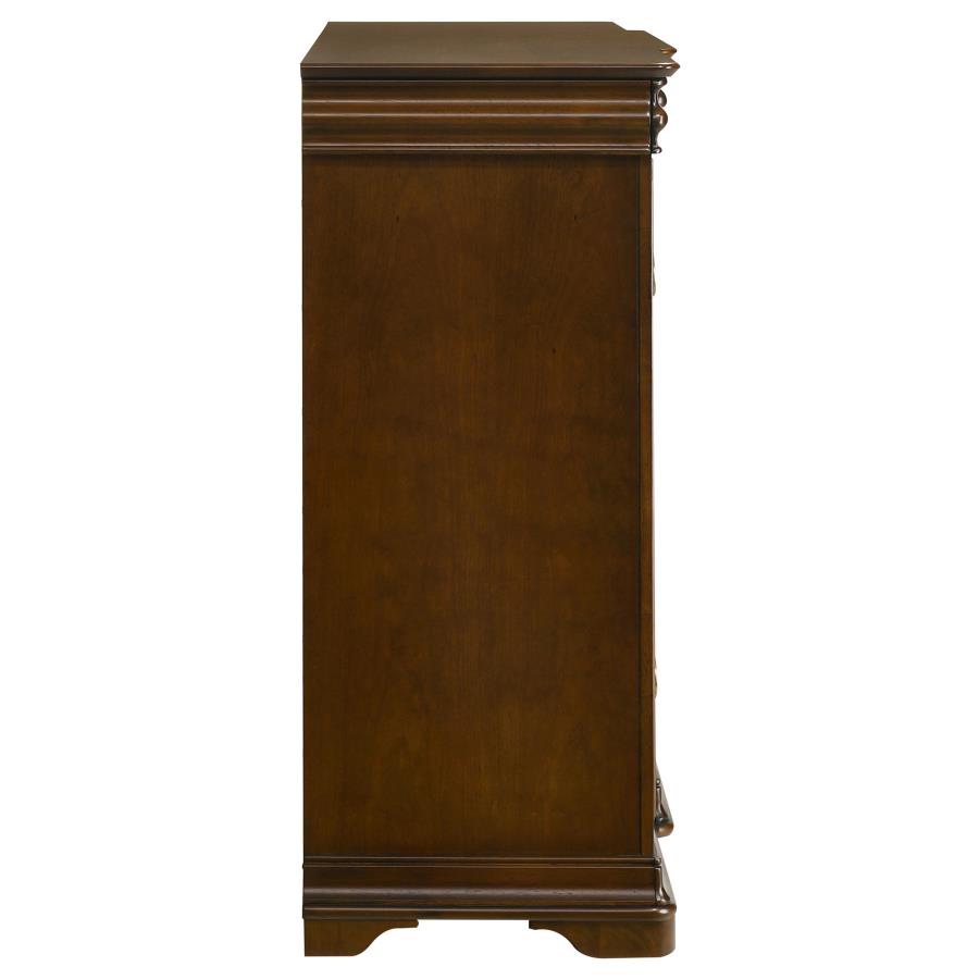 Garland 9-drawer Bedroom Dresser Cabinet Brown Cherry