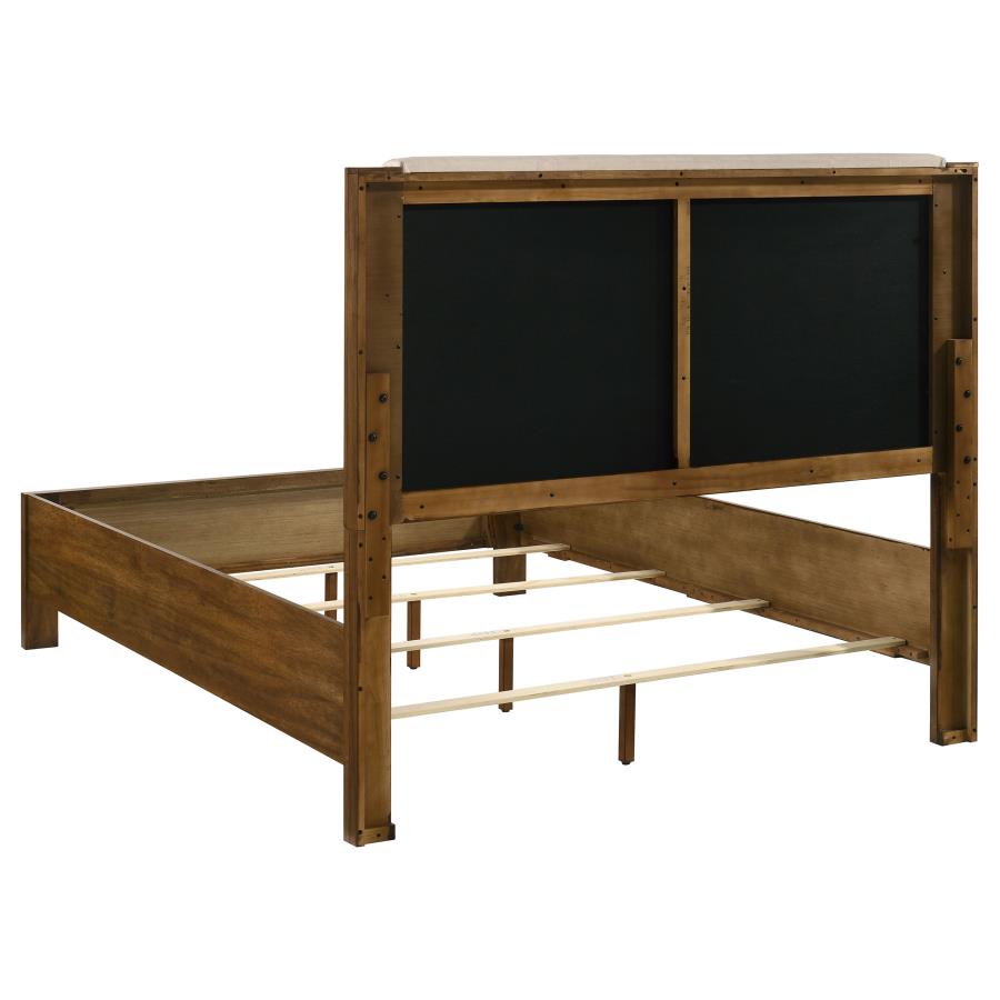 Adderley 5-piece Queen Bedroom Set Warm Brown