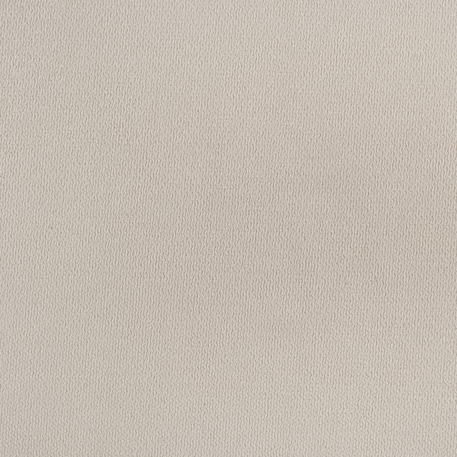 Adderley Queen Wood Panel Bed Cream and Warm Brown