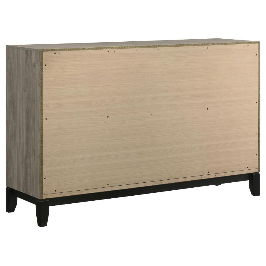 Valen Four-piece Eastern King Bedroom Set Light Taupe
