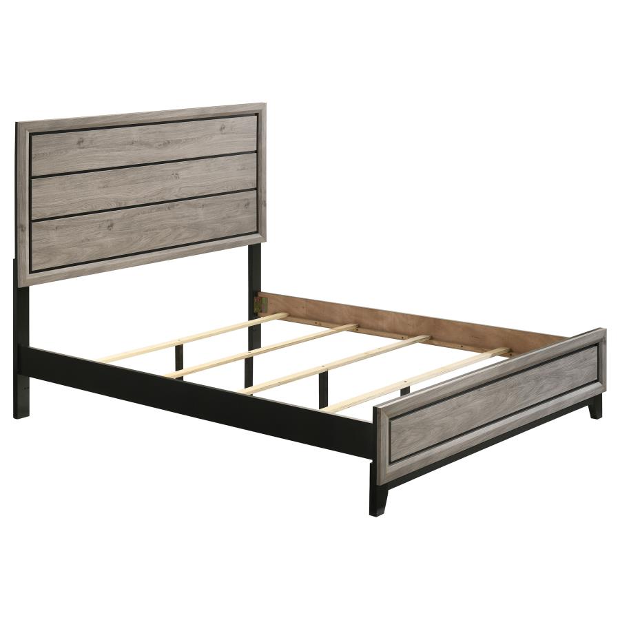 Valen Five-piece Queen Bedroom Set Light Taupe