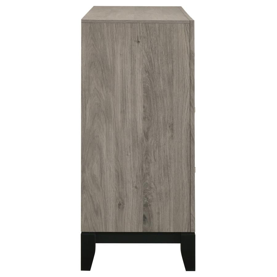 Valen 6-drawer Bedroom Dresser Cabinet Light Taupe