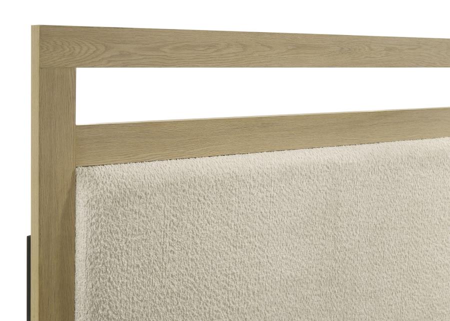 Hendricks 4-piece Queen Bedroom Set Light Oak