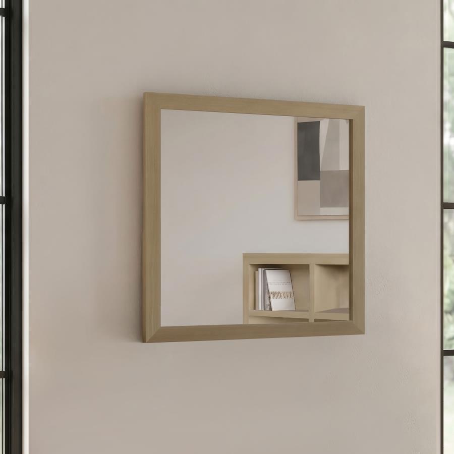 Hendricks Dresser Mirror Light Oak
