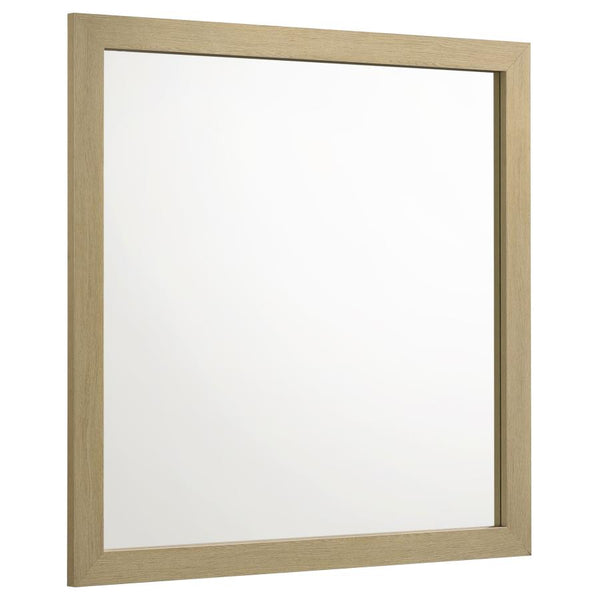 Hendricks Dresser Mirror Light Oak