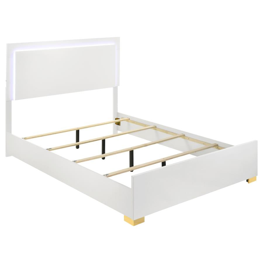 Marceline 4-piece Eastern King Bedroom Set White