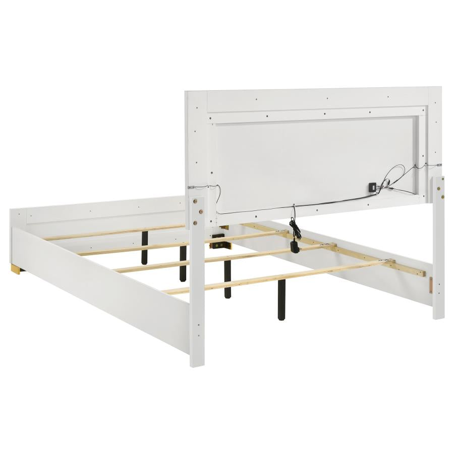 Marceline 4-piece Eastern King Bedroom Set White
