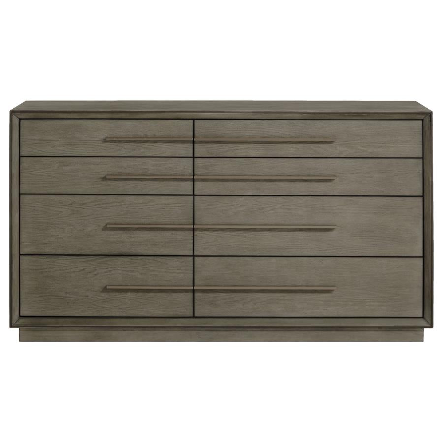 Durango 8-drawer Dresser Taupe Oak