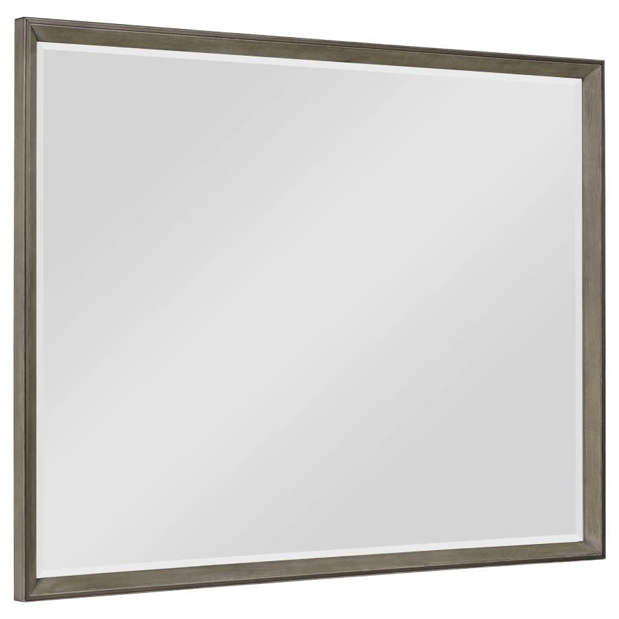 Durango Dresser Mirror Taupe Oak