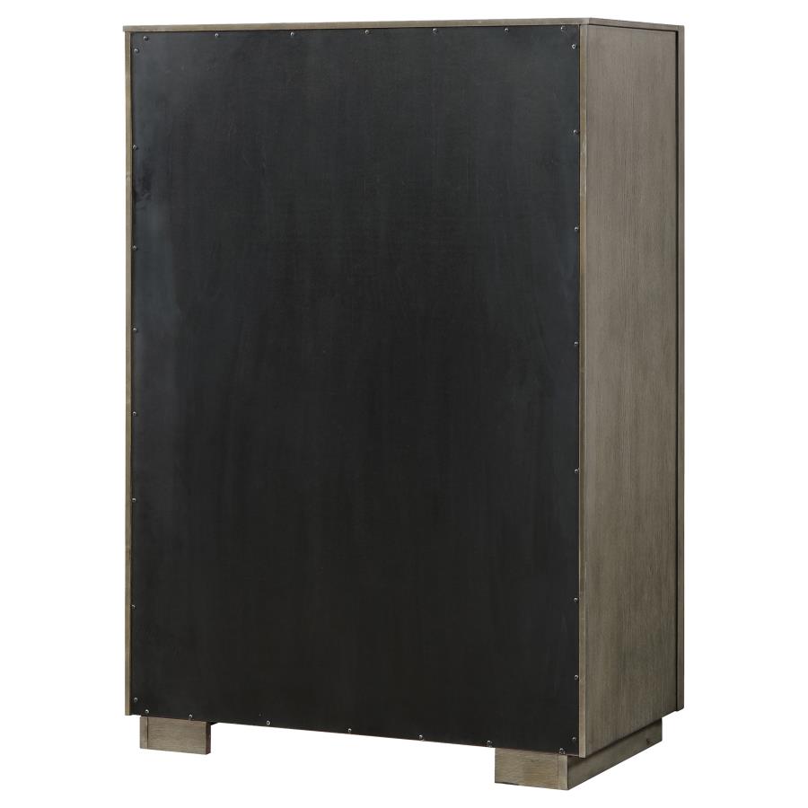 Durango 5-drawer Bedroom Chest Taupe Oak