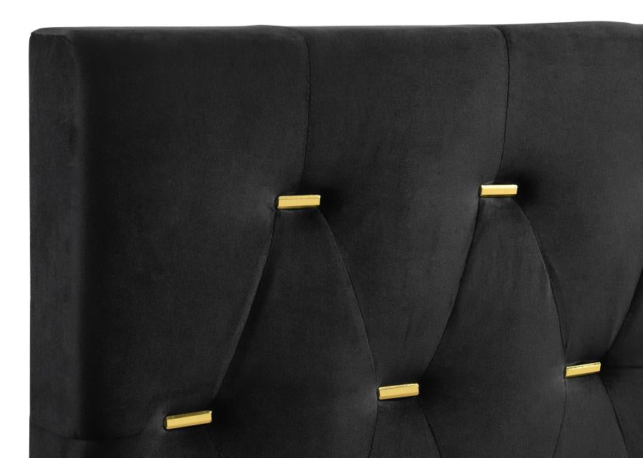 Kendall 4-piece Eastern King Bedroom Set Black