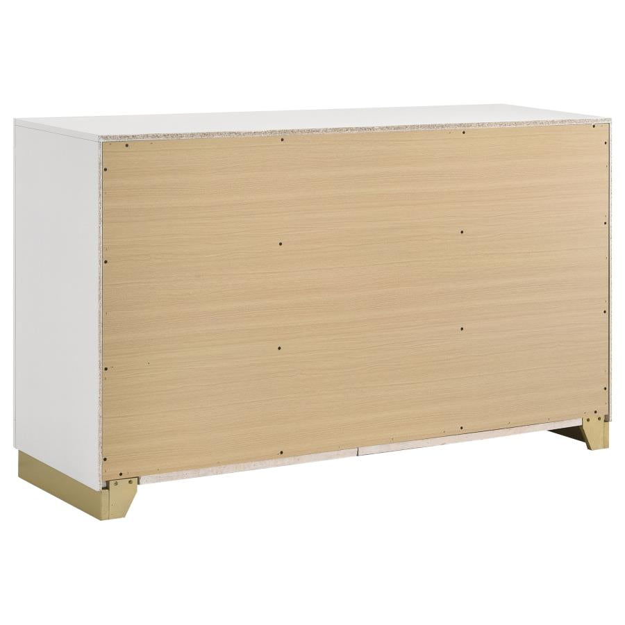 Caraway 4-piece Eastern King Bedroom Set White