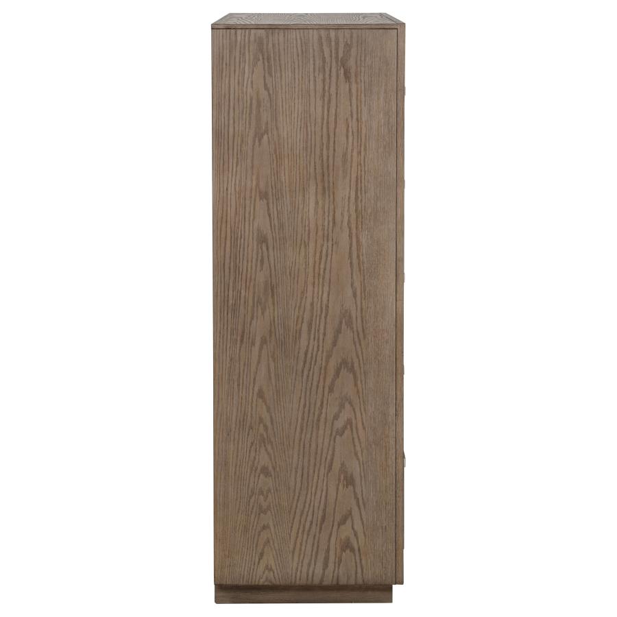 Kenora 5-drawer Bedroom Chest Barley Brown
